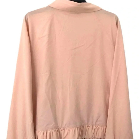 Calvin Klein Blush Women’s Lightweight Full-Zip  Jacket Size L - Picture 2 of 13